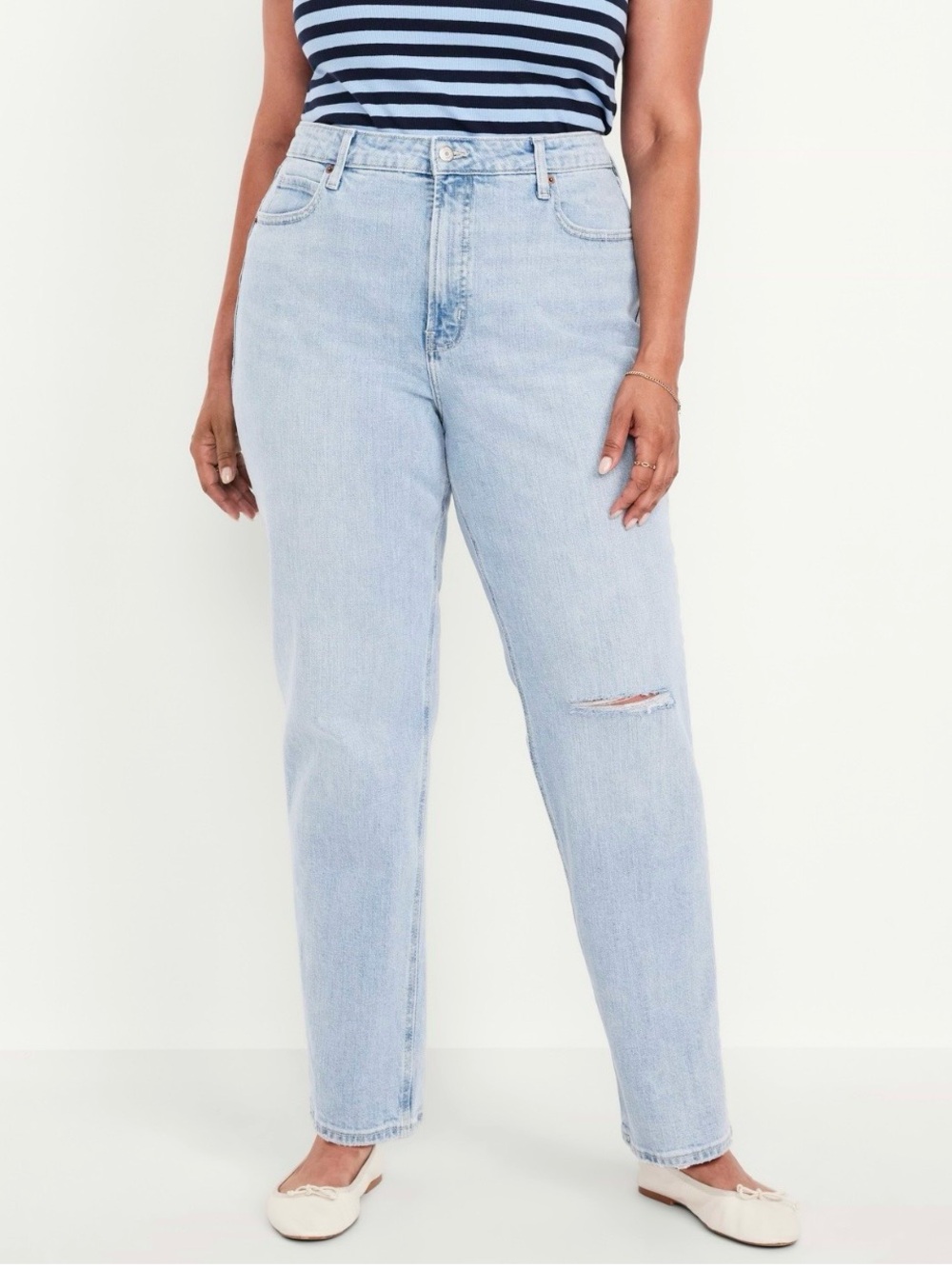 Old Navy Light Wash Straight Leg Jeans